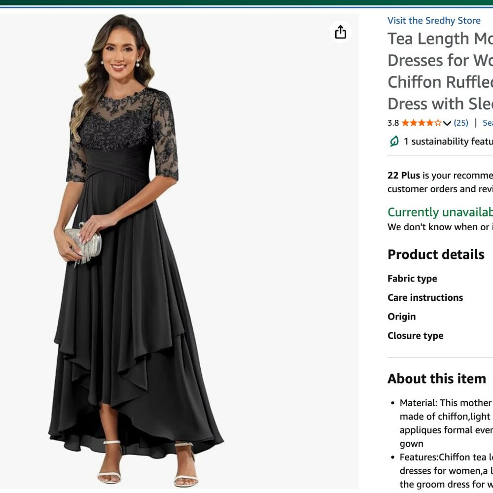 Mother of the Bride Dress